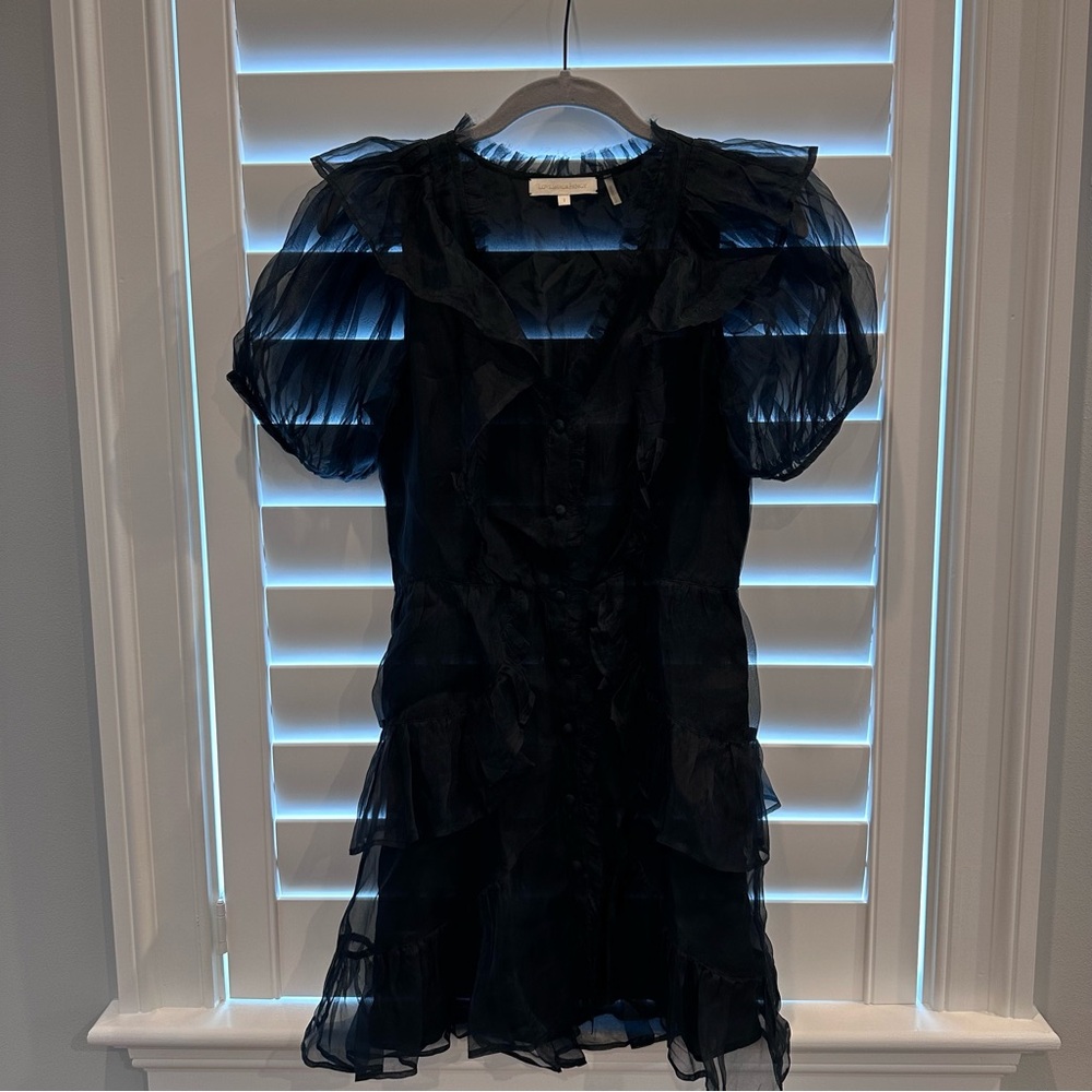 LoveShackFancy Britte Mini Dress